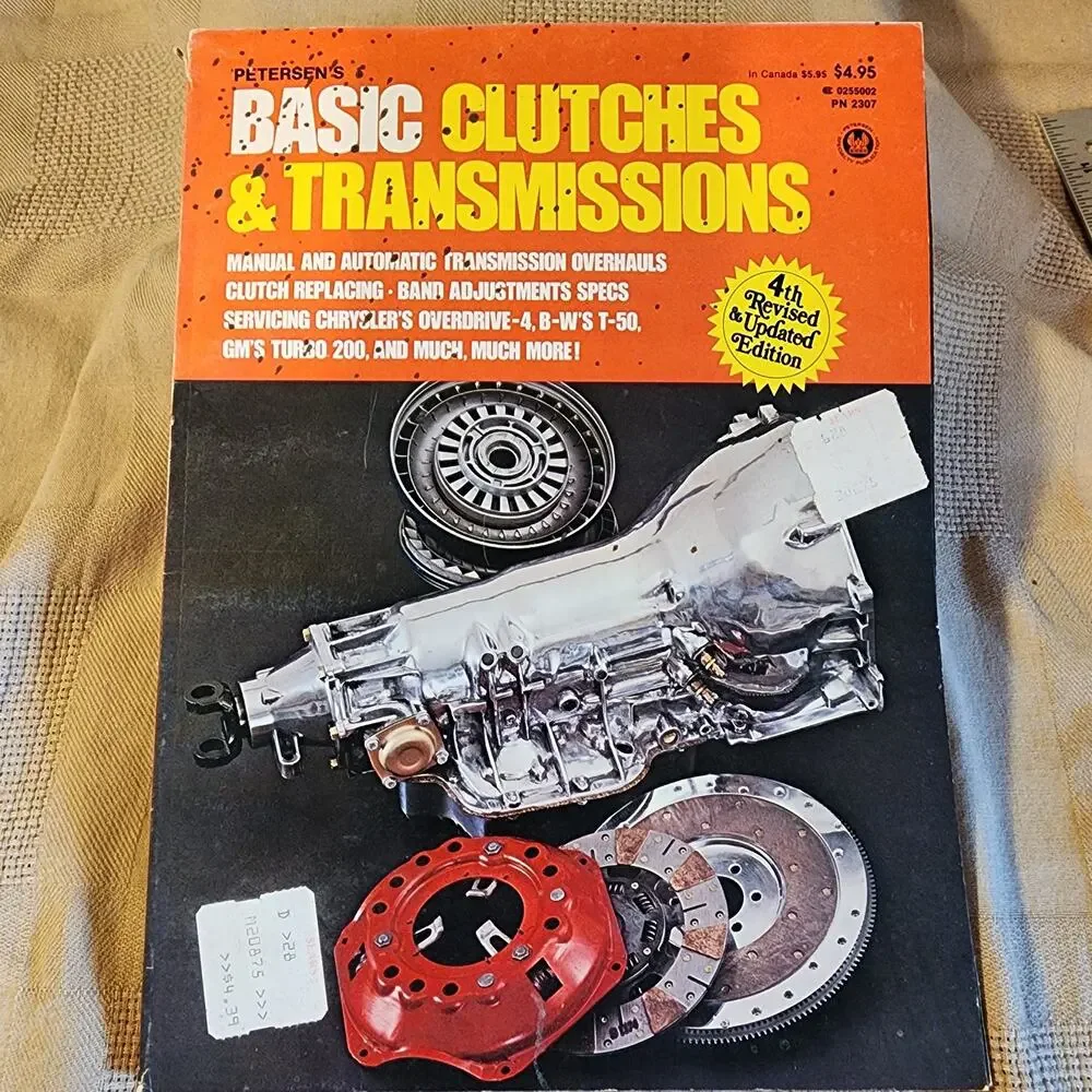 Petersen's Basic Clutches and Transmissions Overhauls Manual 1979 4th Edition